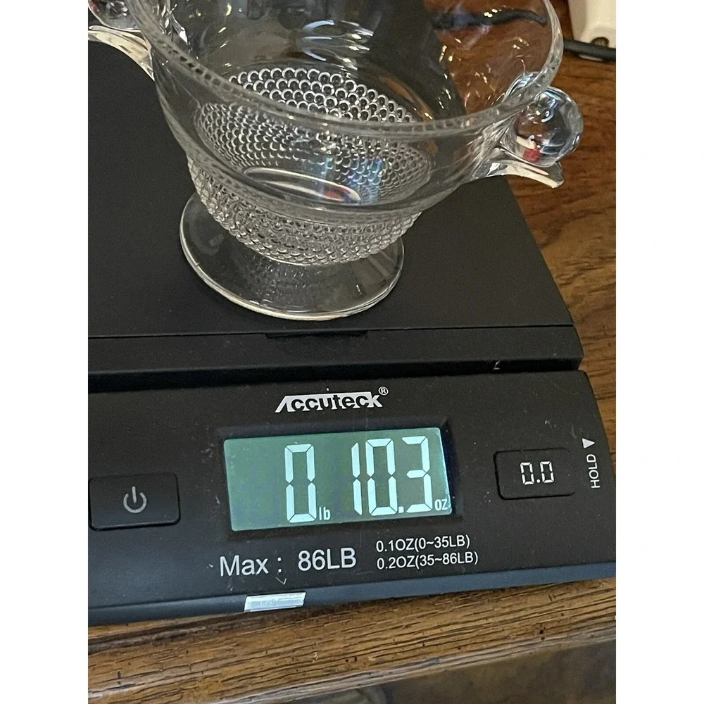 Duncan Miller Teardrop Mayonnaise Bowl‎ or Sugar Clear Glass 4